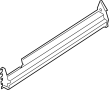 Image of . Rocker Panel. Sheet. image for your 2020 Porsche Taycan   