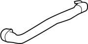 View Engine Coolant Overflow Hose Full-Sized Product Image 1 of 2