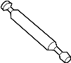 Image of Trunk Lid Lift Support image for your 2023 Porsche 718 Cayman   