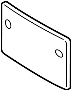 Image of License Plate Bracket image for your 2011 Porsche 911   