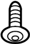 View Screw. Support. Bolt. Cover. (Rear) Full-Sized Product Image