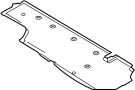Image of Floor Pan Splash Shield (Front) image for your 2020 Porsche 718 Cayman  Base Hatchback 
