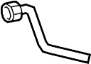 View Engine Coolant Overflow Hose Full-Sized Product Image