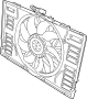 Image of Engine Cooling Fan Assembly image for your 2012 Porsche Panamera   