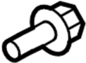 View Bolt. Support. Radiator. Screw. (Upper) Full-Sized Product Image