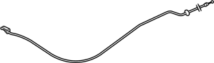 Image of Hood Release Cable image for your 2013 Porsche Panamera  Turbo S Hatchback 