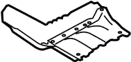 Image of Bracket. Mount. (Rear, Lower). A Bracket for a fender. image for your 2014 Porsche Panamera   