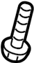 View HEX - HEAD SCREW 10X5.  Full-Sized Product Image