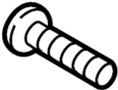 Image of Bolt. Mount. A threaded rod with a. image for your 2016 Porsche 911  Turbo S Convertible 