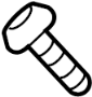 View Engine Appearance Cover Screw Full-Sized Product Image