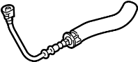 Image of Connector tube. CONTROL LINE. Vacuum Line Adapter. A component that helps. image for your 1999 Porsche 911  Carrera 4 Coupe 
