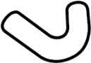View Engine Coolant Hose. Turbocharger Coolant Line. Water Hose.  Full-Sized Product Image 1 of 6