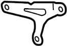 Image of Bracket. Muffler. (Front, Rear, Upper). Bracket used to support. image for your 2016 Porsche Panamera  S Hatchback 