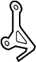 Image of Bracket. Muffler. (Front, Rear, Upper). Bracket used to support. image for your 2005 Porsche