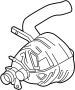 Image of Exhaust Muffler (Rear) image for your 2006 Porsche Boxster   