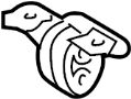 View Exhaust System Hanger (Right, Front) Full-Sized Product Image