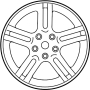 Image of Wheel image for your 2009 Porsche 911 3.6L 6 cylinder M/T RWD Carrera Convertible 