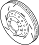 View Disc Brake Rotor Full-Sized Product Image
