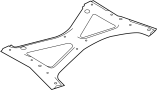 97034126107 Suspension Crossmember Reinforcement (Lower)