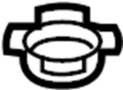 View Strainer. Washer. Fluid. FILTER, TANK. Windshield Pump.  Full-Sized Product Image