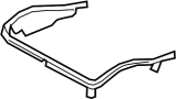 97052154500 Seat Frame Trim Panel (Front)