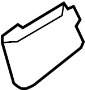970521323016W0 Seat Belt Guide (Upper, Lower)