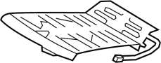 97052172101 Seat Heater Pad