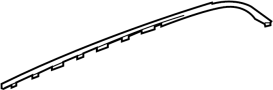 Image of Door Reveal Molding (Upper) image for your 2012 Porsche Cayenne   