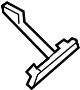 Image of Emblem. Cap. Panel. Pillar. Body. Body B-Pillar Trim Panel. image for your 2008 Porsche Cayenne   