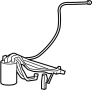 Image of Electric Fuel Pump. Fuel Pump and Strainer Set. Electric Fuel Pump. Fuel. image for your 2022 Porsche Panamera  Turbo S Executive Hatchback 
