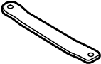 Image of Suspension Subframe Reinforcement Bracket (Rear) image for your 1998 Porsche 911   
