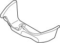 Image of AIR DEFLECTOR, DIFFERENTIAL. Baffle plate. image for your 2007 Porsche