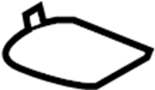 Image of Trim. Quarter Panel Trim Cap. image for your 2008 Porsche Cayenne   