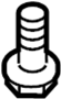 Image of SCREW. Bolt. Hinge. Base. Deck Lid. LENS - HEAD. Bolt that secures the. image for your Porsche