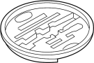 Image of Trunk Floor Storage Box (Rear). Trunk Floor Storage Box. image for your Porsche