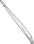 View Back Glass Wiper Arm (Rear) Full-Sized Product Image