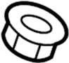 View Actuator ASSEMBLY nut. Drive unit nut. HEXAGON NUT.  Full-Sized Product Image