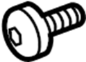 View Screw. Support. Bolt. (Upper, Lower) Full-Sized Product Image