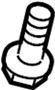 View Bolt. Mount. Suspension. Crossmember. (Front, Upper, Lower) Full-Sized Product Image