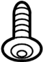 View Screw. Support. Bolt. Cover. (Rear) Full-Sized Product Image