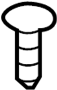 View Screw. Trim. Panel. Quarter. (Upper, Lower) Full-Sized Product Image