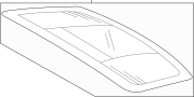 Image of Liftgate Glass image for your Porsche