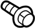 View Bumper Impact Bar Bolt Full-Sized Product Image