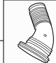 Image of Engine Air Intake Hose image for your 1983 Porsche