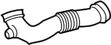 Image of Engine Air Intake Hose image for your 2023 Porsche