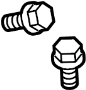 View Engine Mount Heat Shield Bolt Full-Sized Product Image