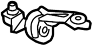 View Exhaust System Hanger Bracket (Right, Rear, Upper, Lower) Full-Sized Product Image