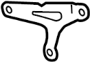 View Bracket. Muffler. (Front, Rear, Upper) Full-Sized Product Image 1 of 4