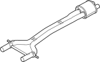View Exhaust Pipe (Front) Full-Sized Product Image 1 of 2