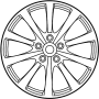 Image of Wheel image for your 2009 Porsche 911 3.6L 6 cylinder M/T RWD Carrera Convertible 